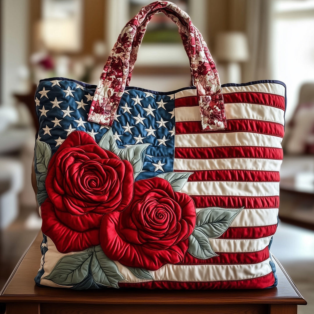 Patriotic Design Blanket Bag