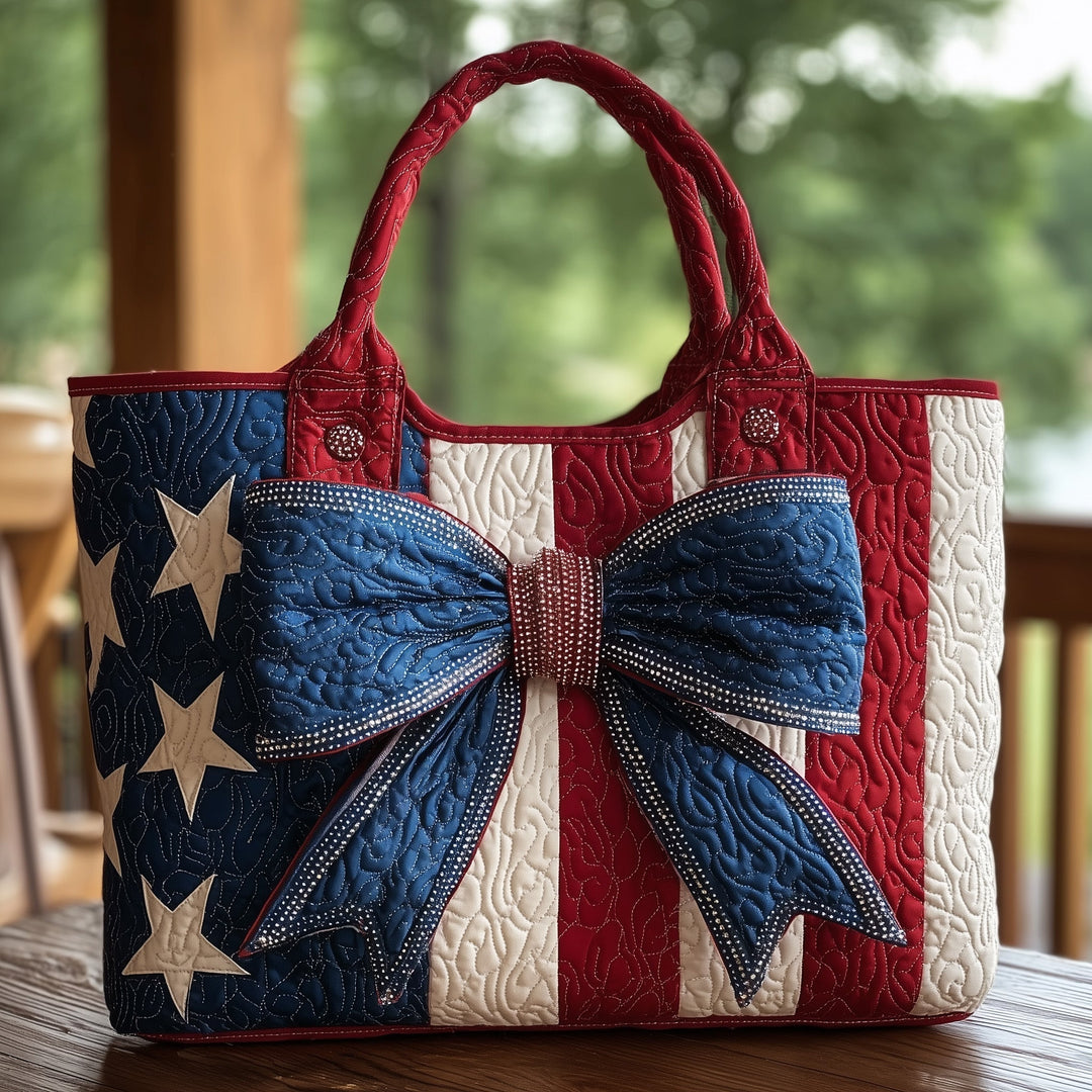 Patriotic Design Blanket Bag