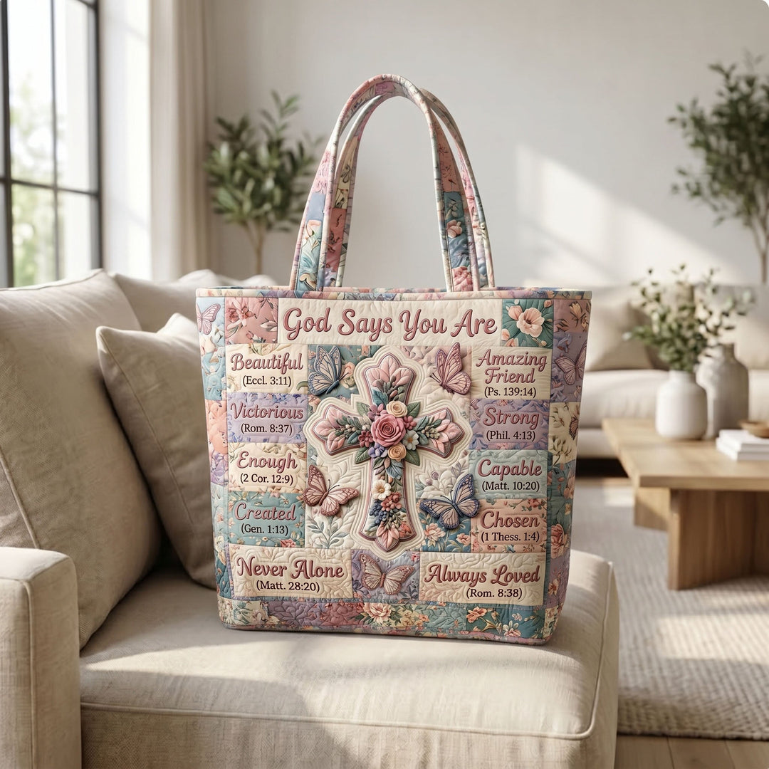 Floral Tote Bag with Blanket GFTONMU383 C3