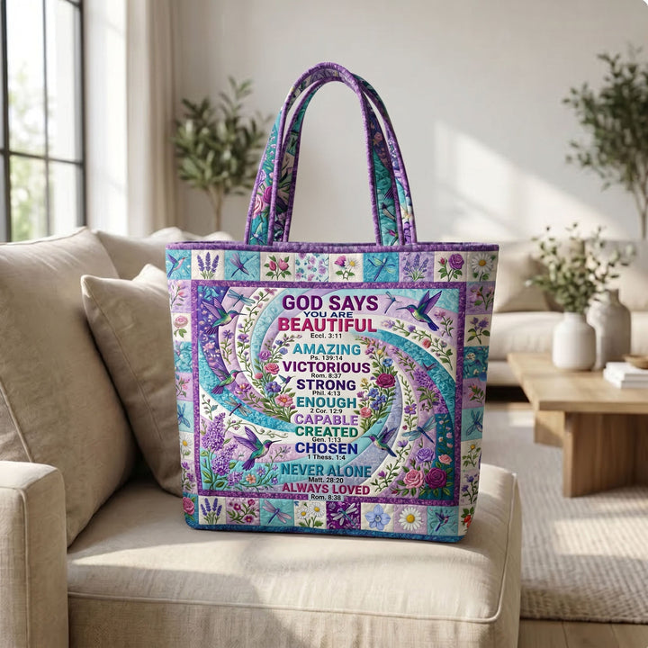 Floral Blanket Bag GFTONMU460