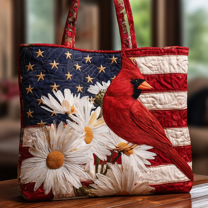 Liberty Cardinal Tote Bag with Embroidery GFTONT1829