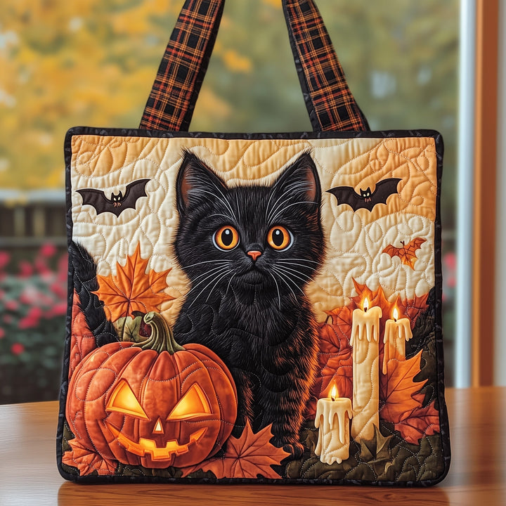 Black Cat Backpack with Blanket GFTONT3615