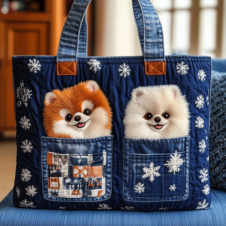 Pomeranian Design Tote Bag GFTONT4118