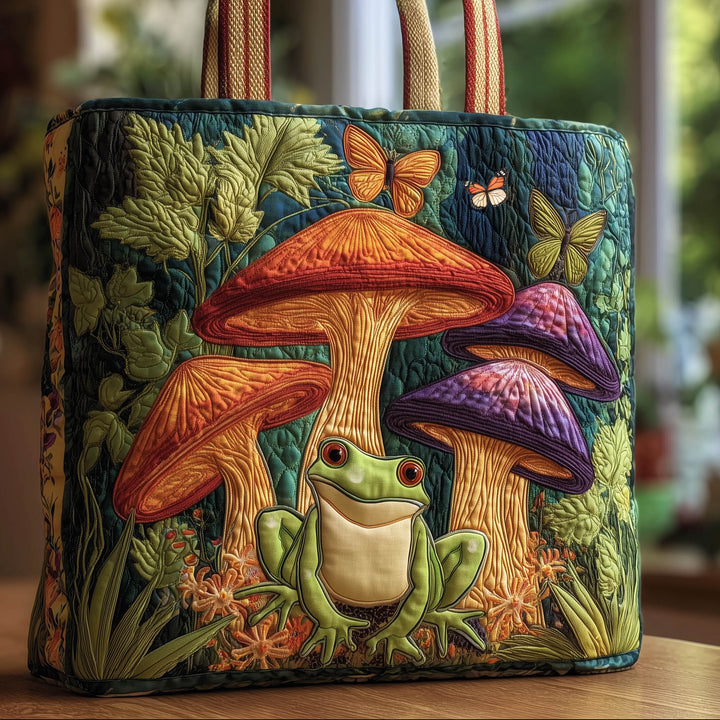 Embroidered Mushroom Tote Bag - Code GFTONT5849