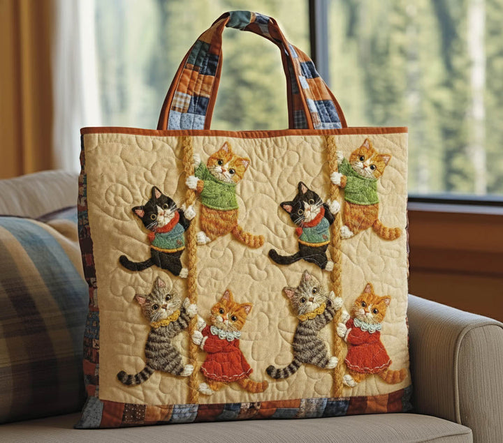 Tote Bag with Blanket for Playful Cats - Model GFTONT6145