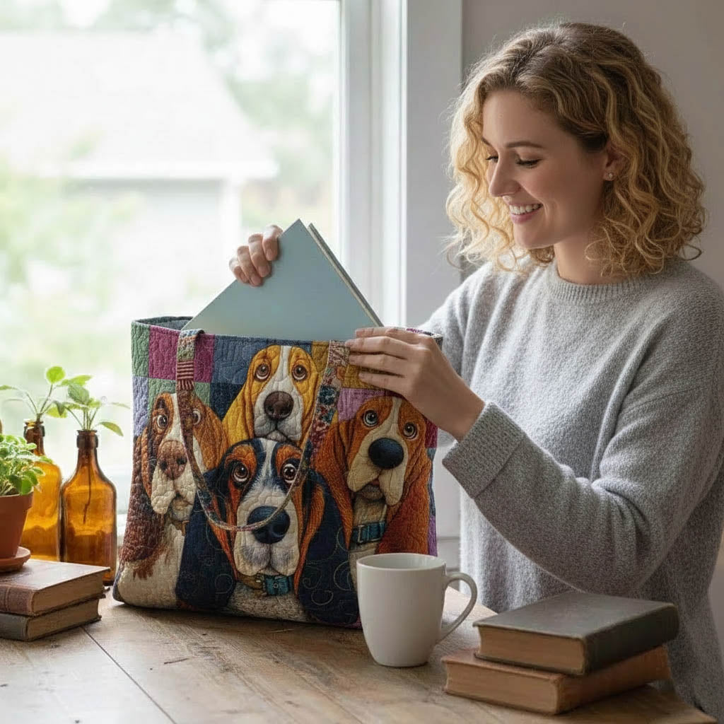 Basset Hound Design Tote Bag GFTONT6029
