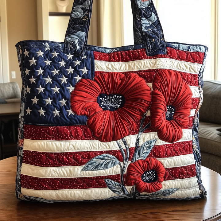 Patriotic Design Blanket Bag