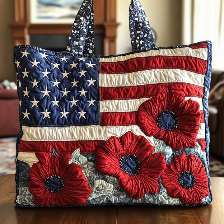 Patriotic Design Blanket Bag