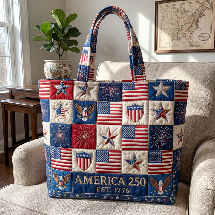 Heritage Shield Quilted Tote Bag GFTOQM5082
