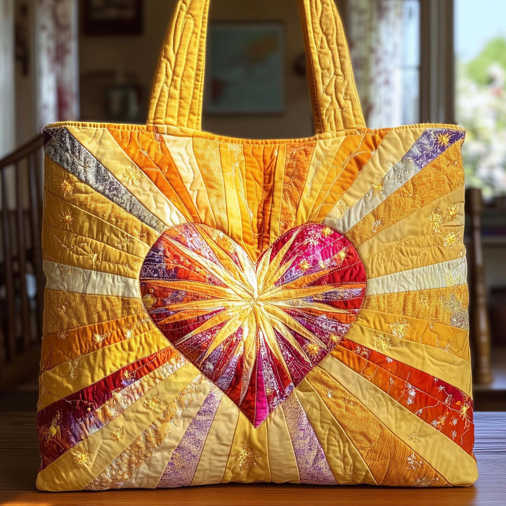 Blooming Heart Embroidered Tote Bag - Code GFTOTG2407