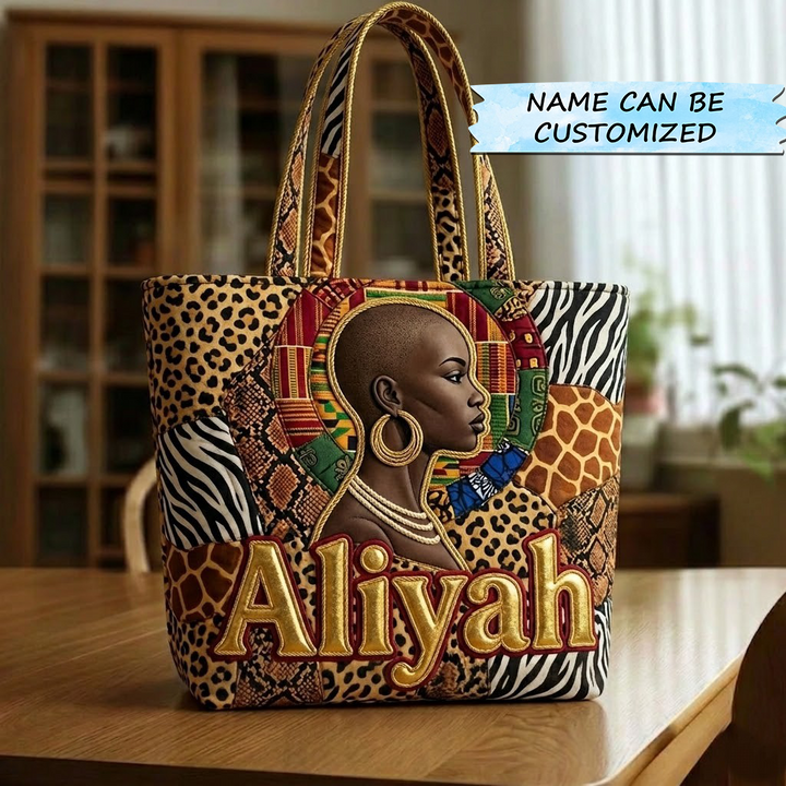 Melanin Queen Cotton Suitcase QTCUZ GFTOTG3777