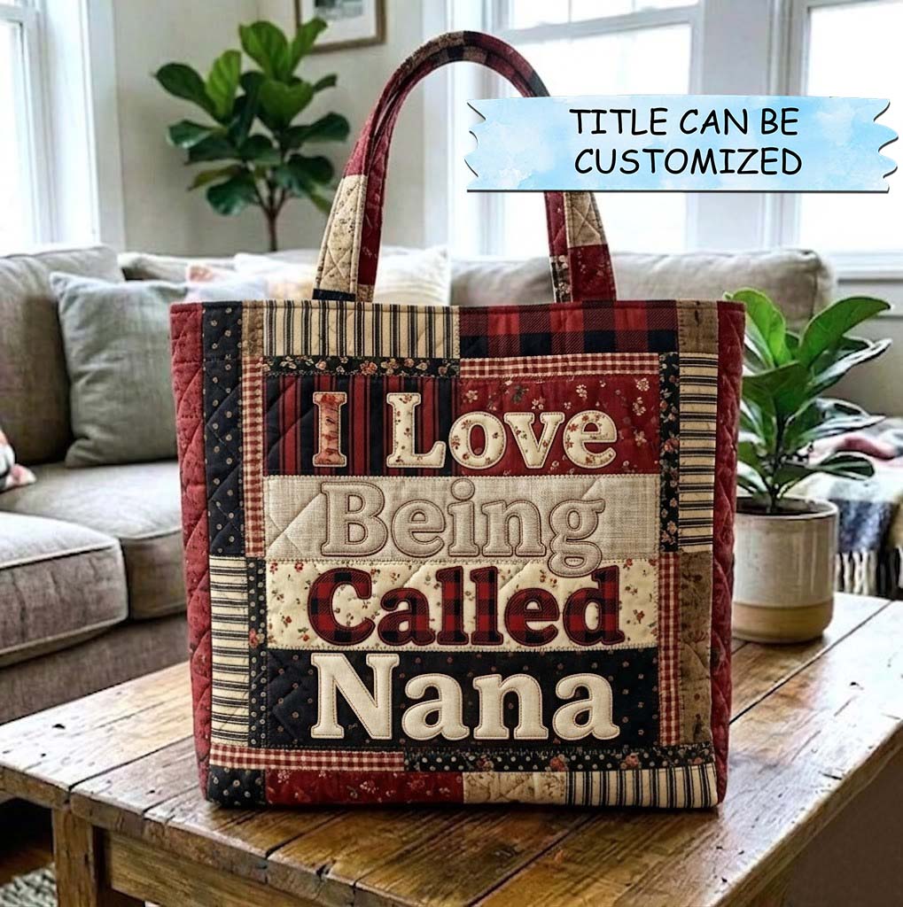 Tote Bag with Quilted Maternal Bond QTCUZ GFTOTG3810