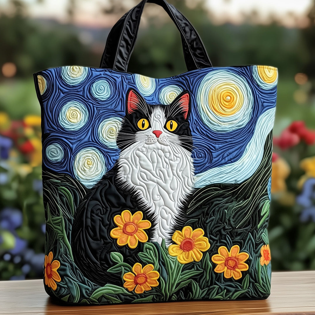 Quilted Tote Bag with Stars GFTOTG493