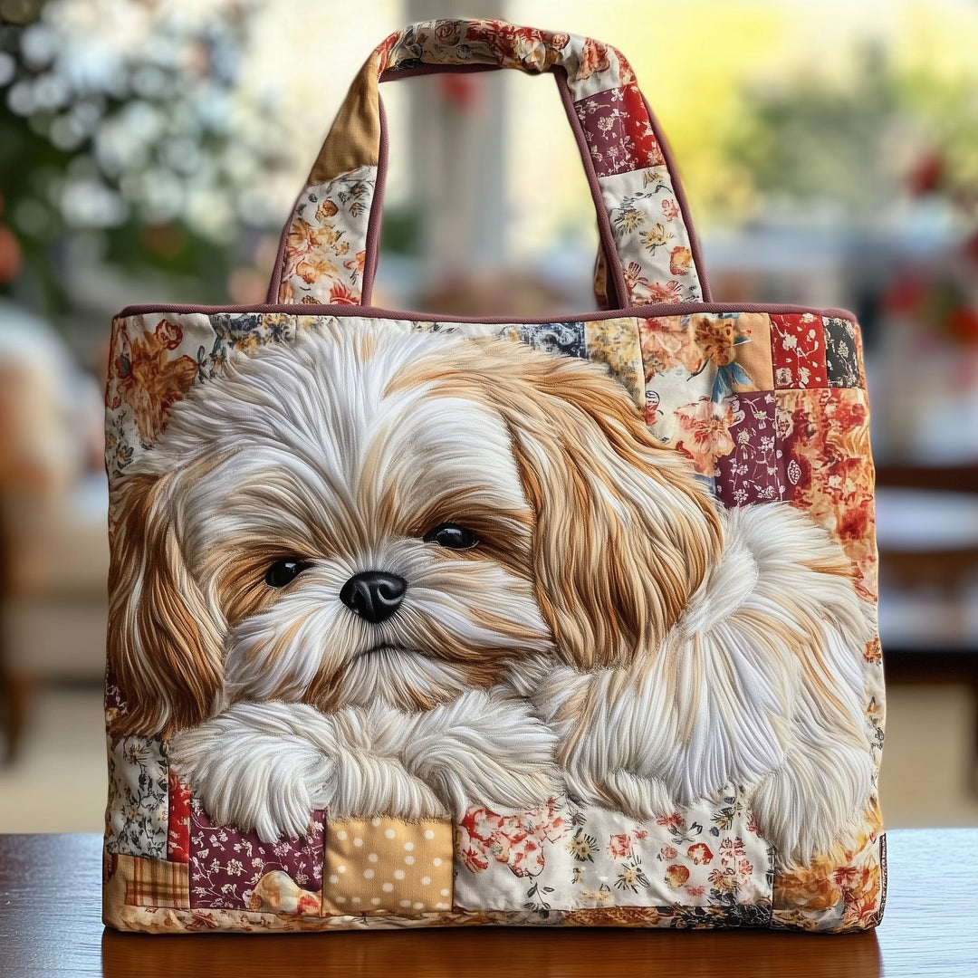 Shih Tzu Backpack with Embroidery - GFTOTG873