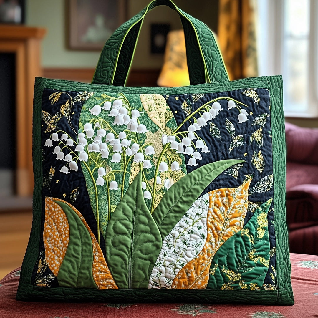 Lily Valley Tote Bag with Quilt GFTOTP8886