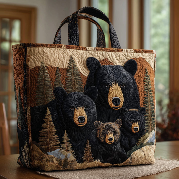 Quilted Bear Hugs Tote Bag - GFTOTP9947