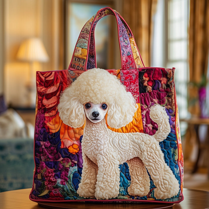 Poodle Blanket Tote Bag - GFTOYC192