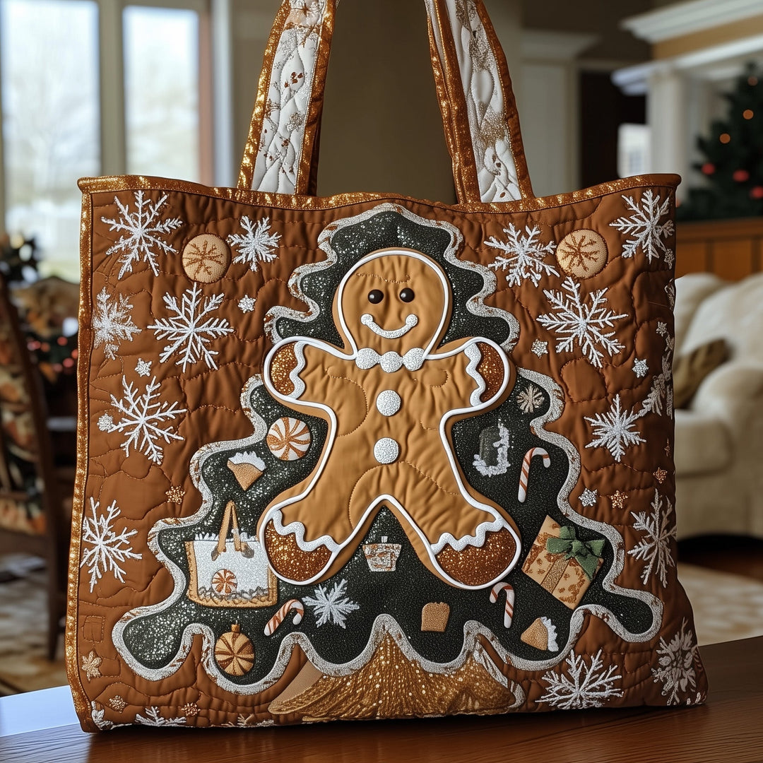 Christmas Gingerbread Bag with Embroidery GFTOYC269