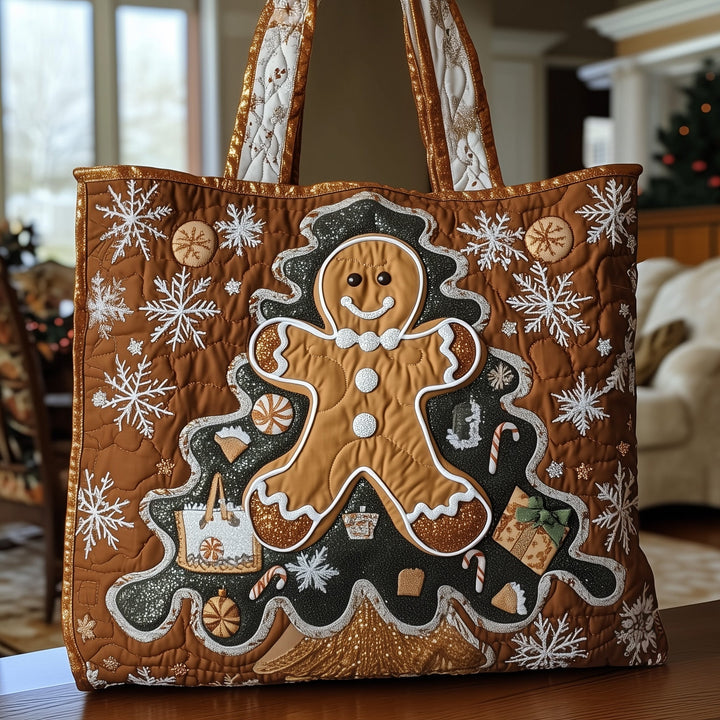 Christmas Gingerbread Bag with Embroidery GFTOYC269