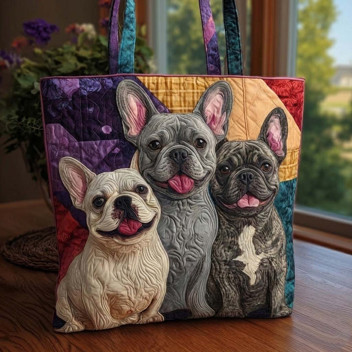 Frenchie Bulldog Tote Bag GFTOYC3048