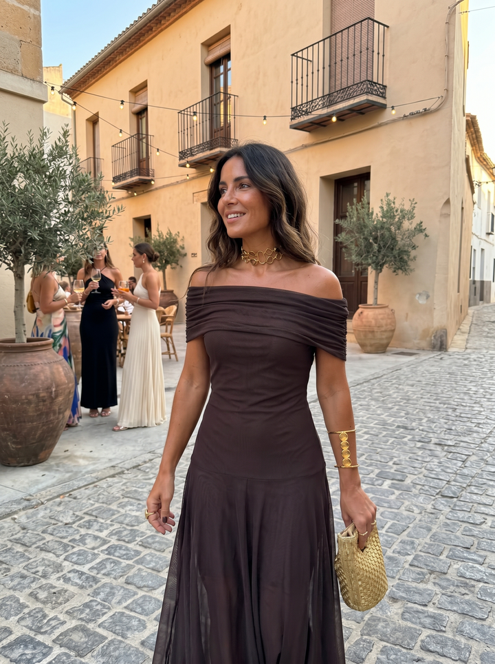 Paloma | One-Shoulder Long Dress