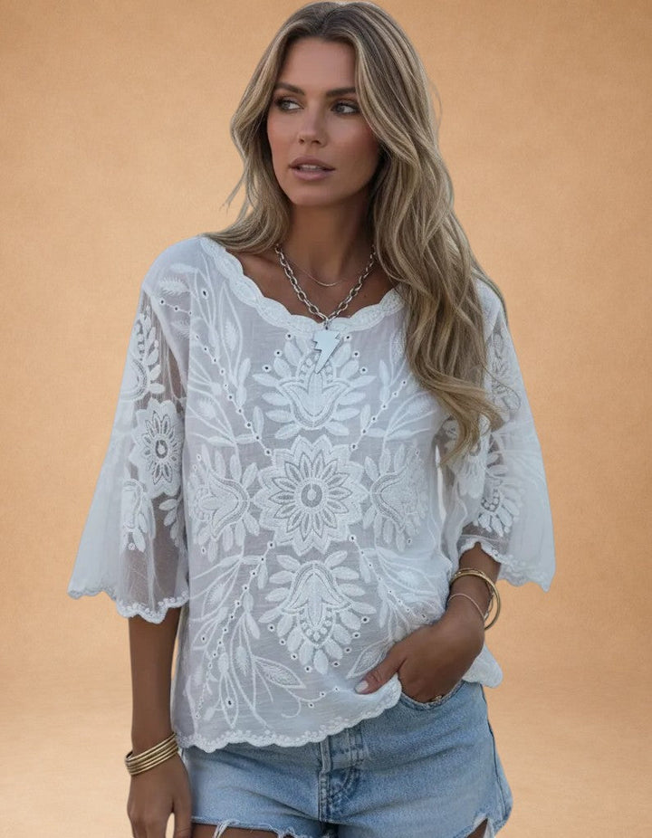 Melania - Butterfly Sleeve
