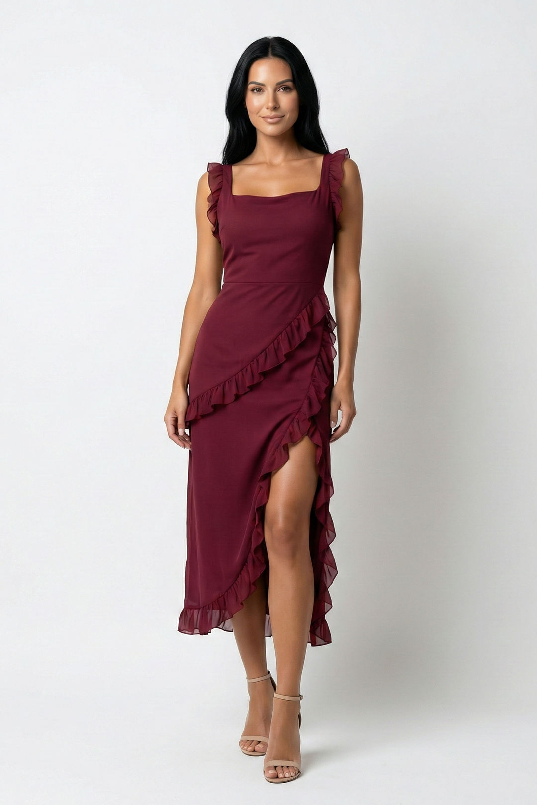 Viola | Elegant Maxi Dress for Evening Wear