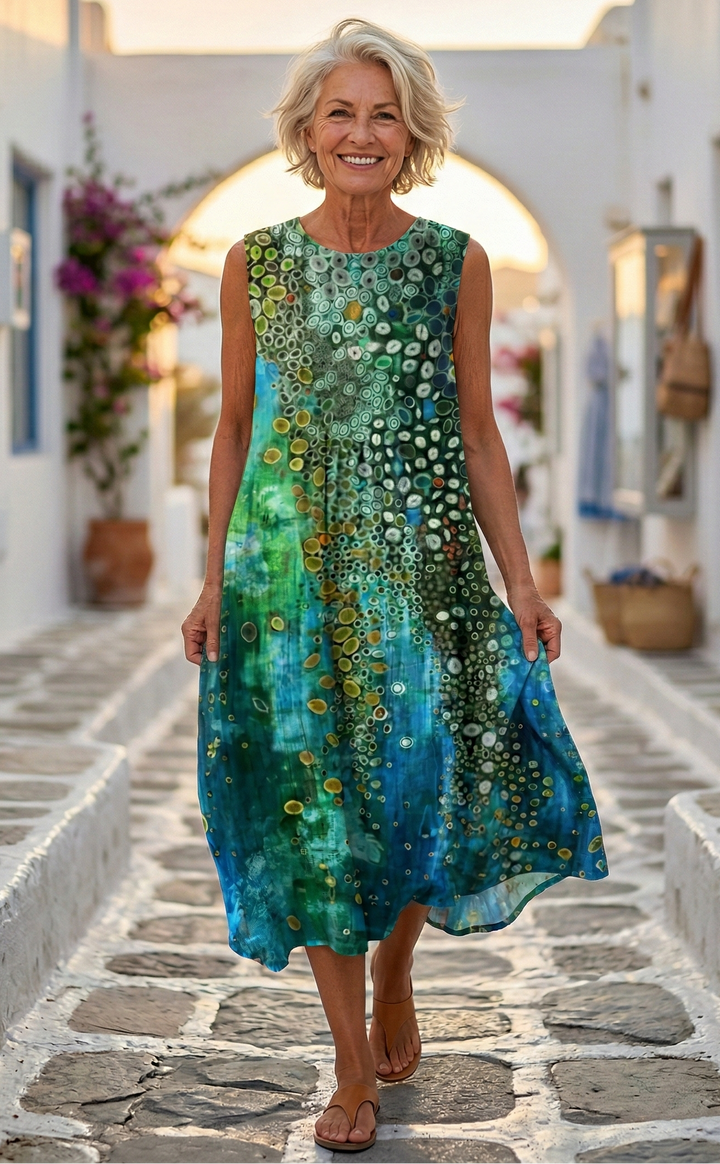 Glykeria | Reef Midi Dress