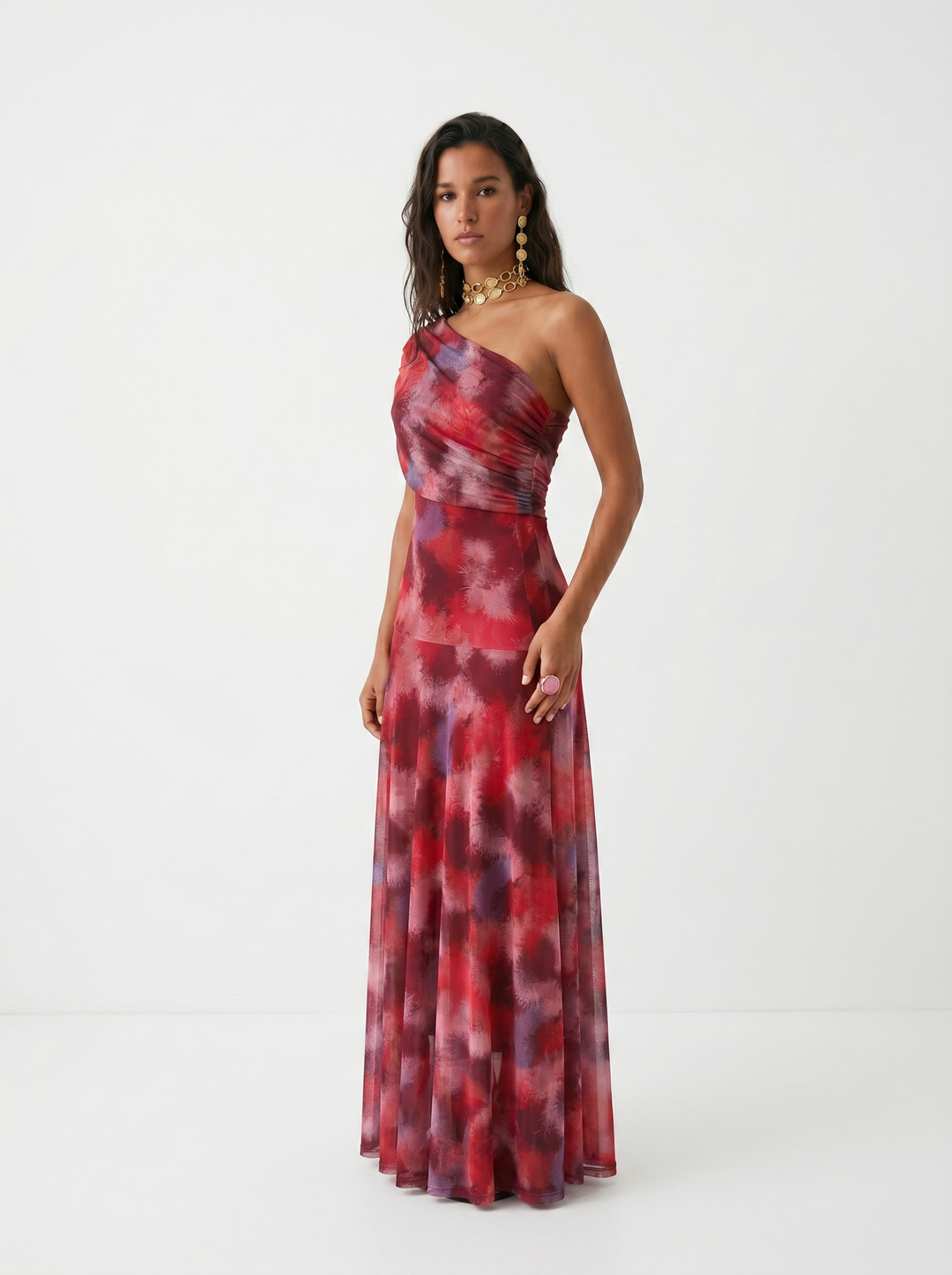 Paloma | One-Shoulder Long Dress