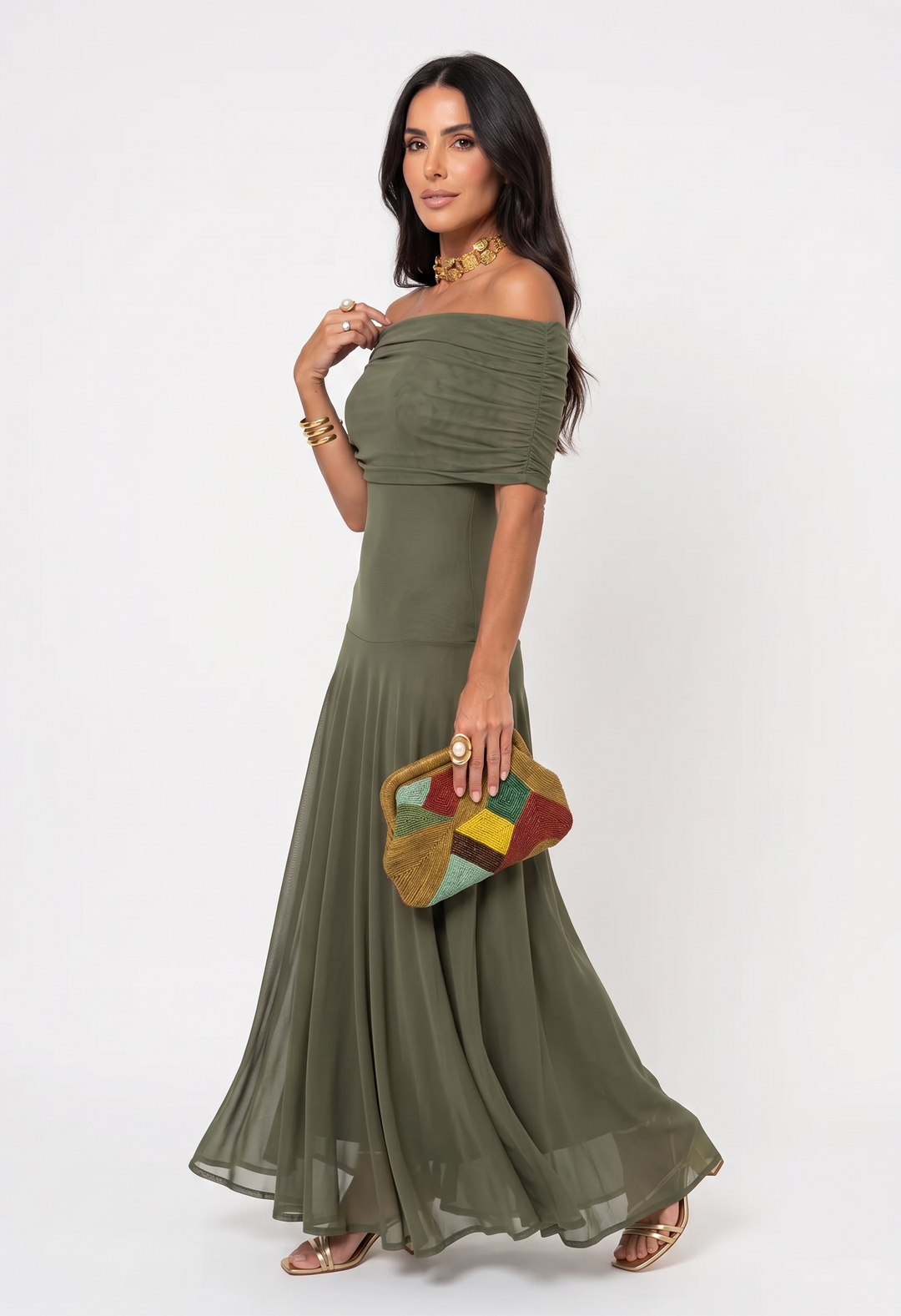 Paloma | One-Shoulder Long Dress