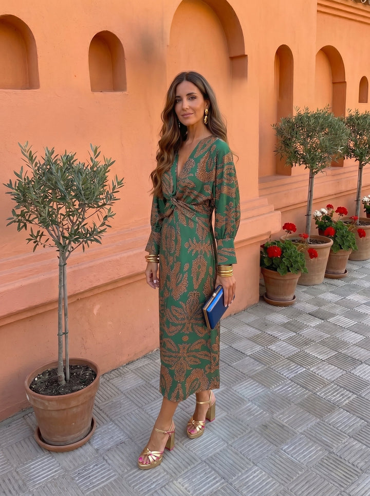 Olhao - Midi Dress with Print