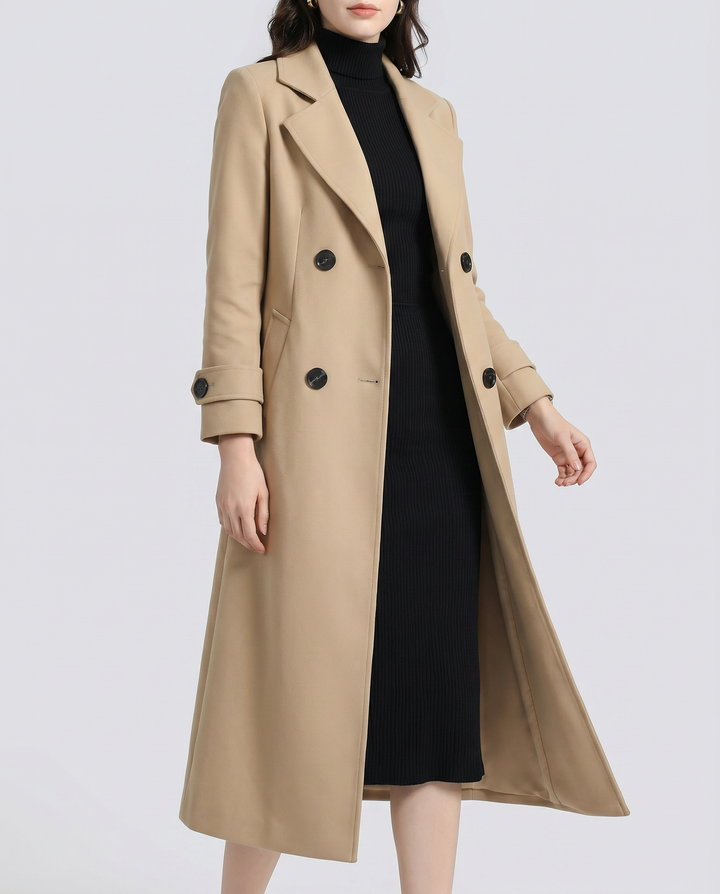 Cozy Long Wool Coat – Perfect for Comfort and Versatility