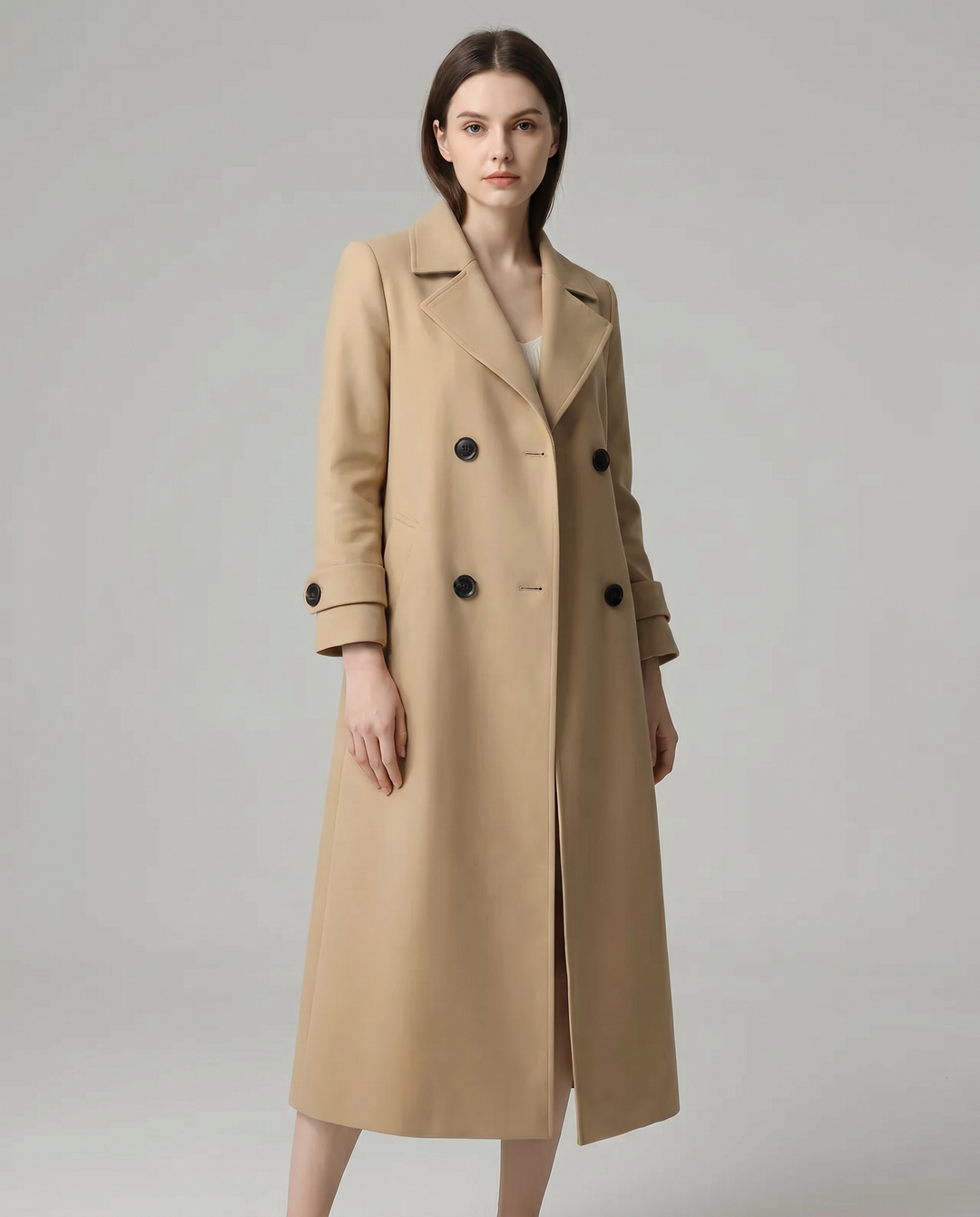 Cozy Long Wool Coat – Perfect for Comfort and Versatility