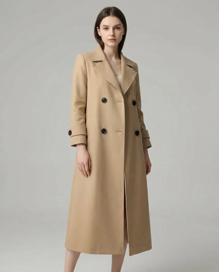 Cozy Long Wool Coat – Perfect for Comfort and Versatility