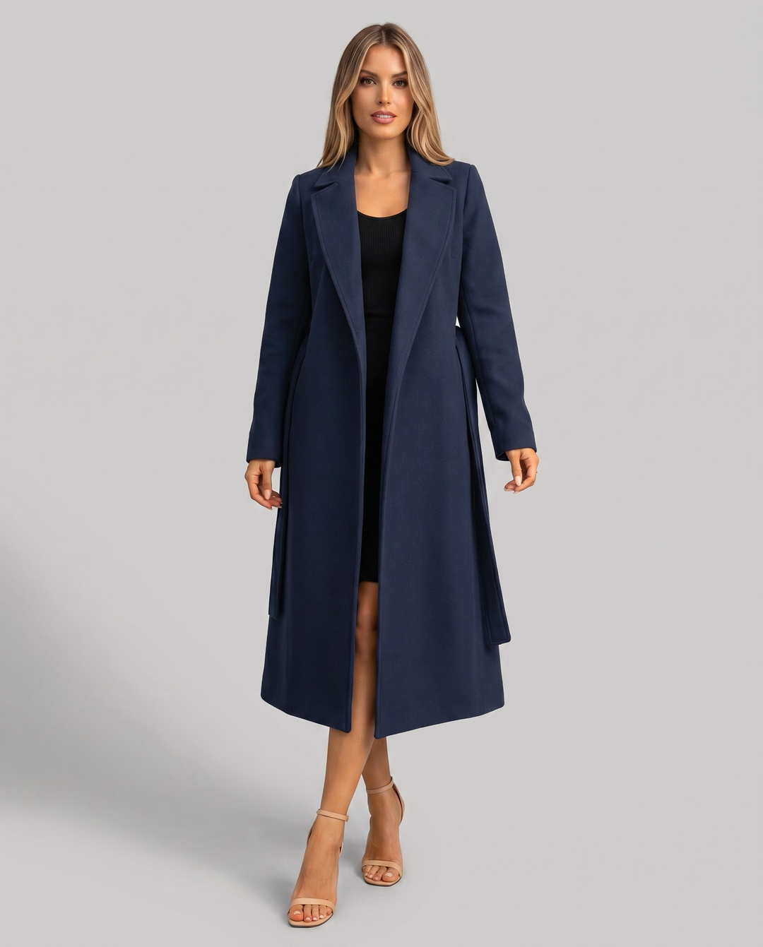 Button-Up Long Classic Winter Coat