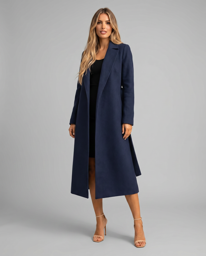 Button-Up Long Classic Winter Coat