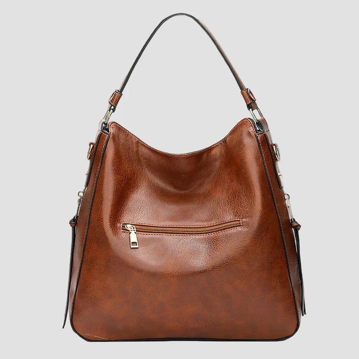 Sof - Luxury Leather Anti-Theft Hobo Bag
