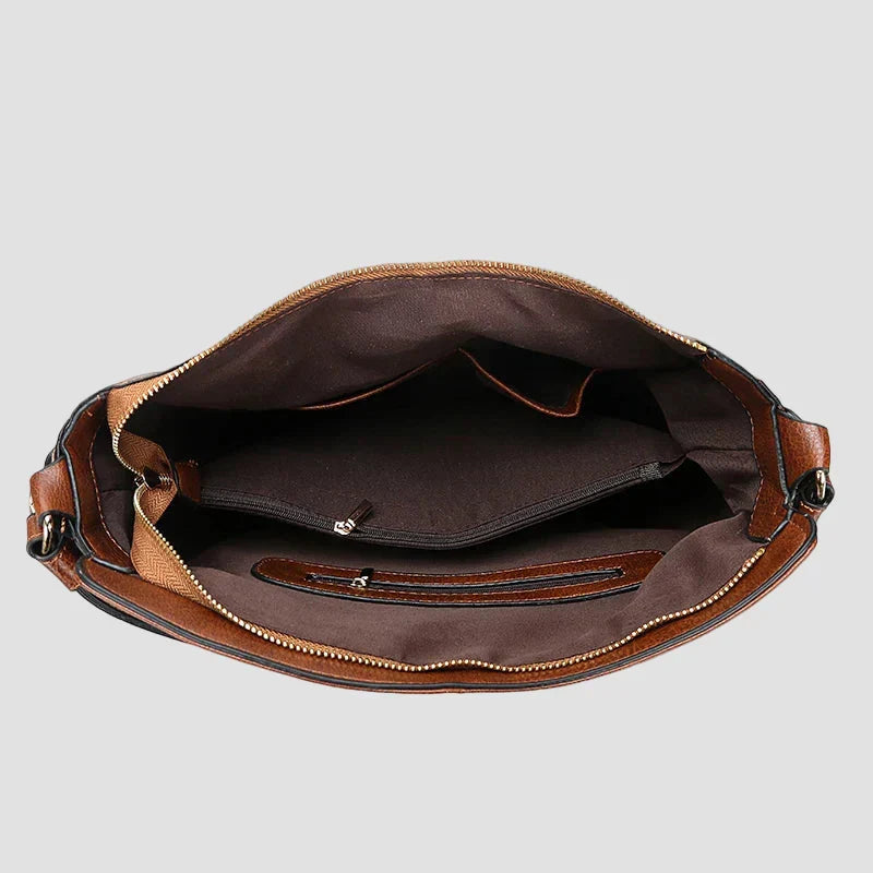 Sof - Luxury Leather Anti-Theft Hobo Bag