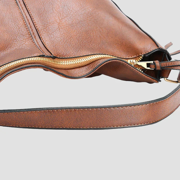 Sof - Luxury Leather Anti-Theft Hobo Bag
