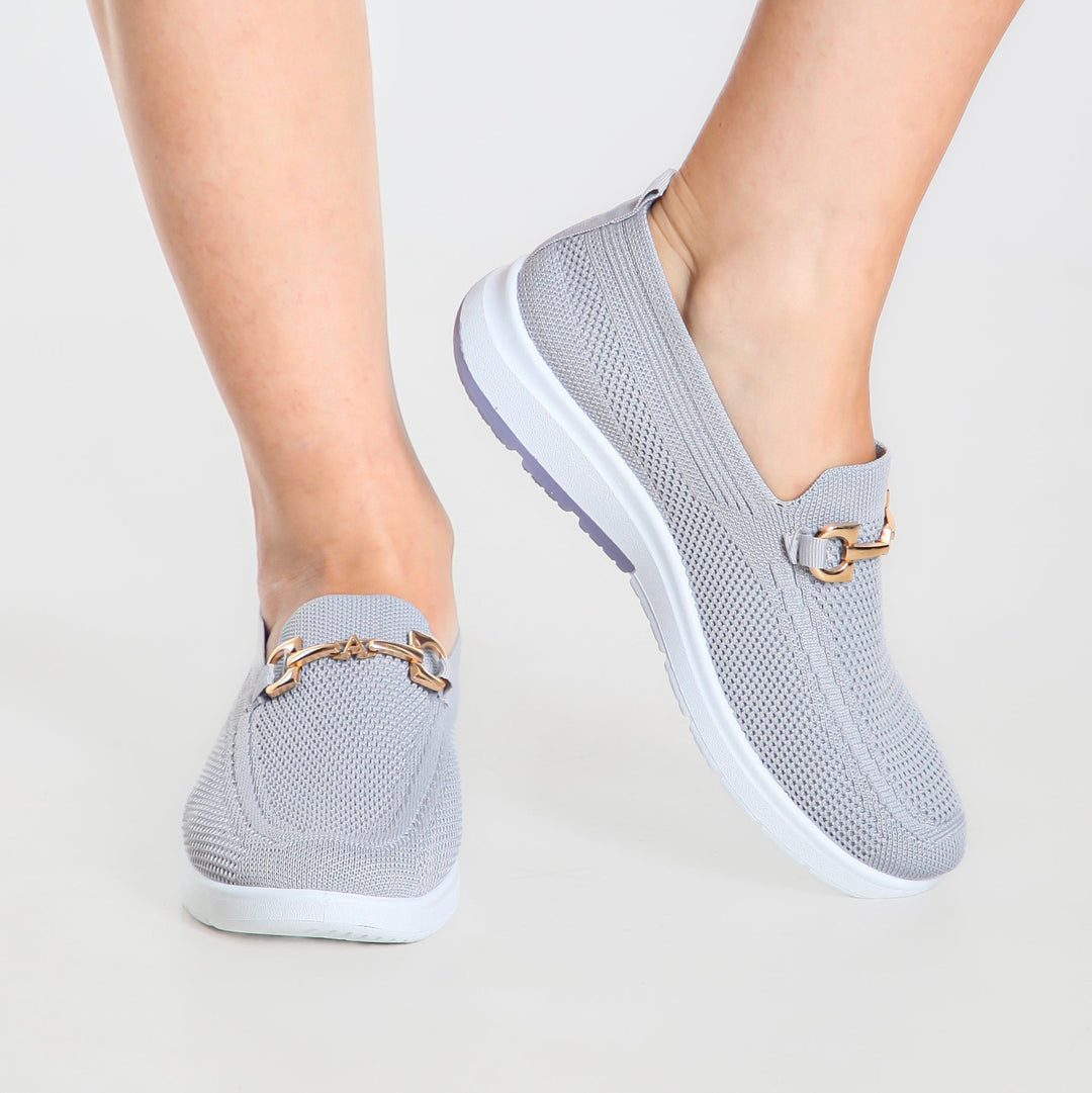 Sporty Platform Moccasins