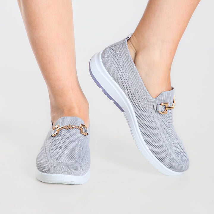 Sporty Platform Moccasins