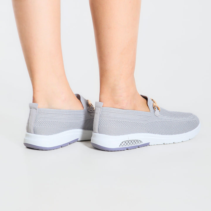 Sporty Platform Moccasins