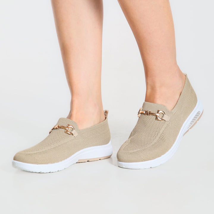 Sporty Platform Moccasins
