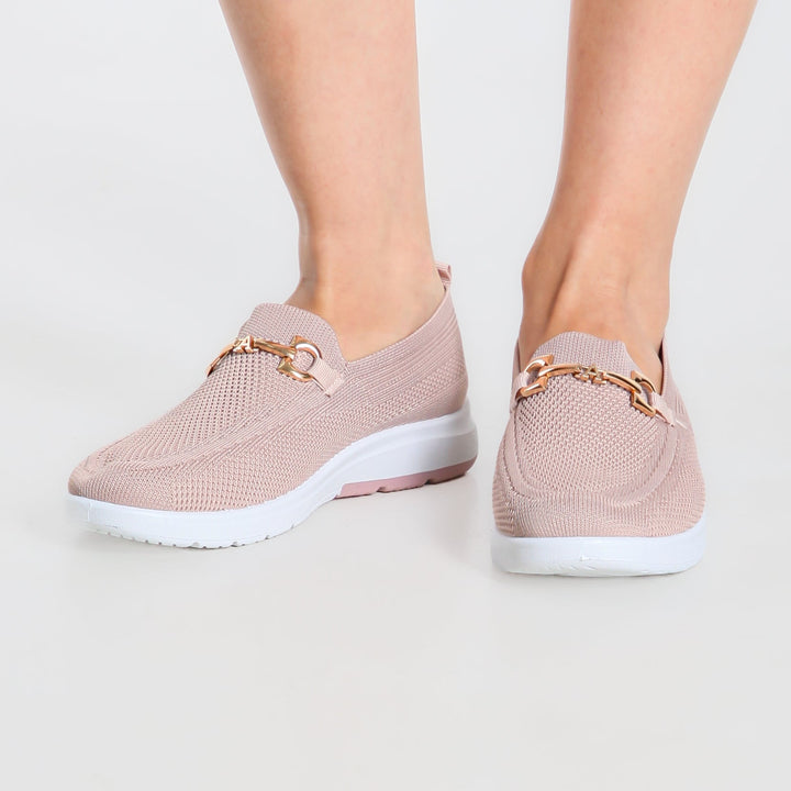 Sporty Platform Moccasins