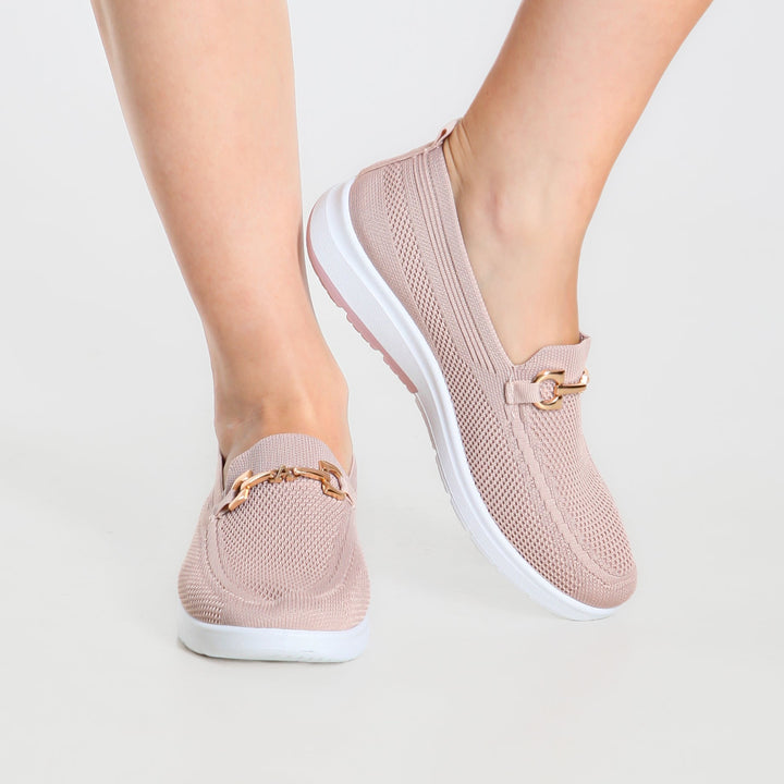Sporty Platform Moccasins