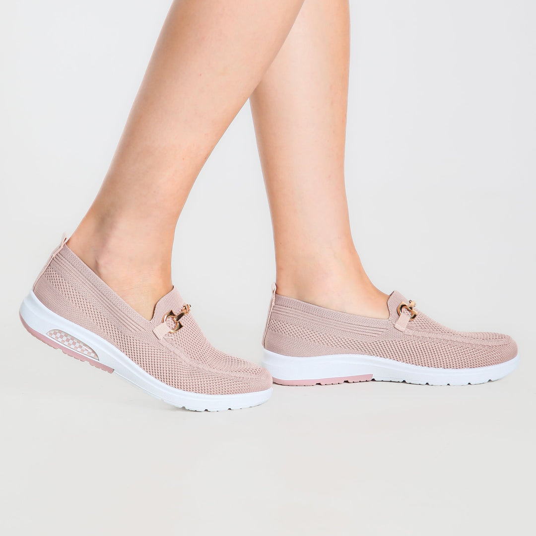 Sporty Platform Moccasins