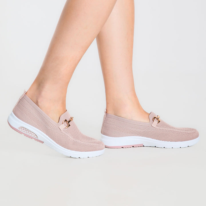Sporty Platform Moccasins