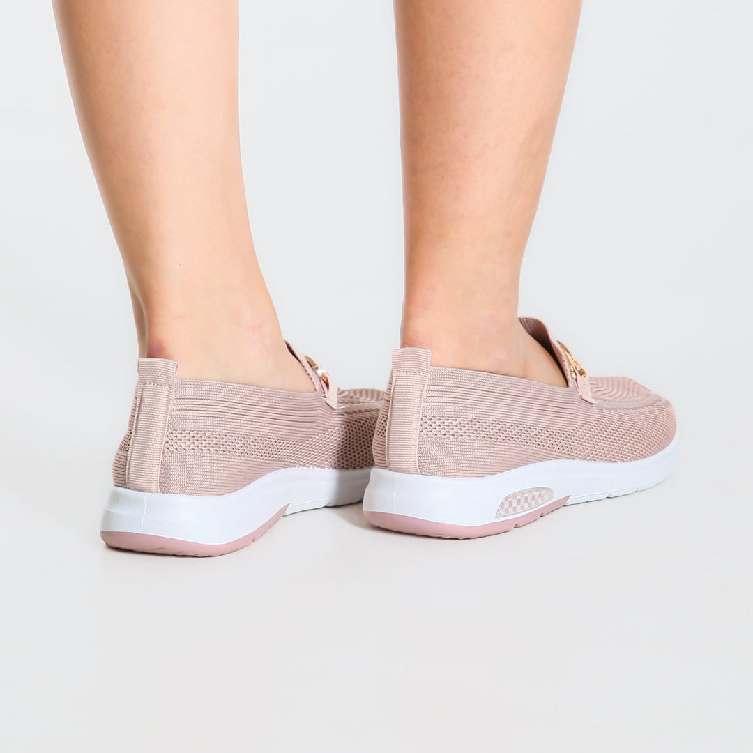 Sporty Platform Moccasins