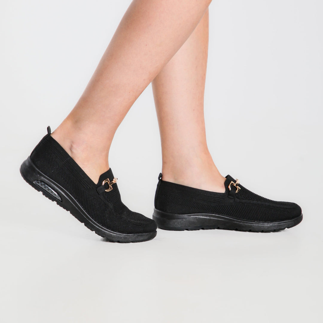 Sporty Platform Moccasins