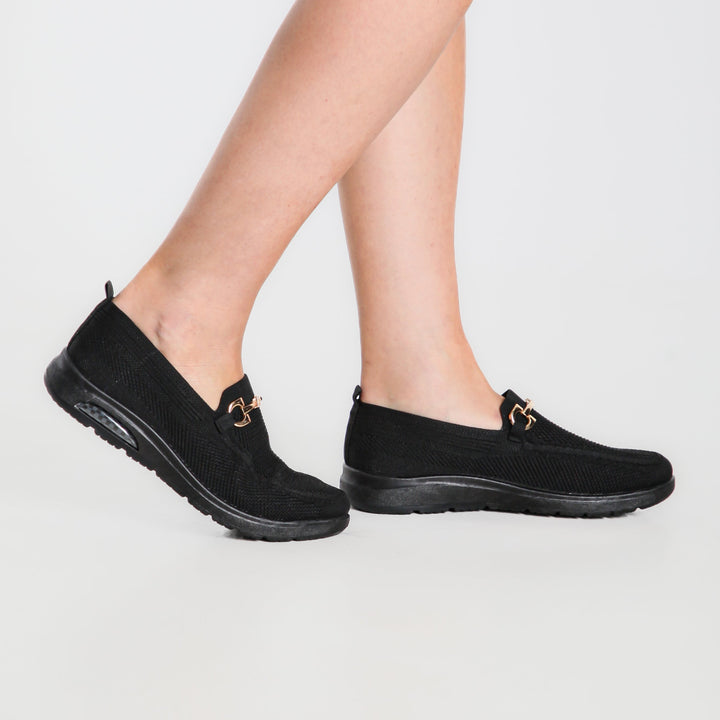 Sporty Platform Moccasins
